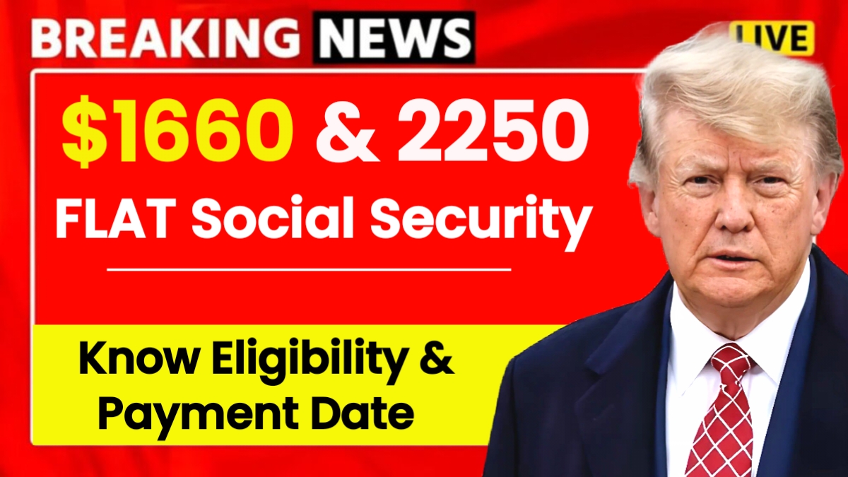 $1660 & 2250 FLAT Social Security for Everyone