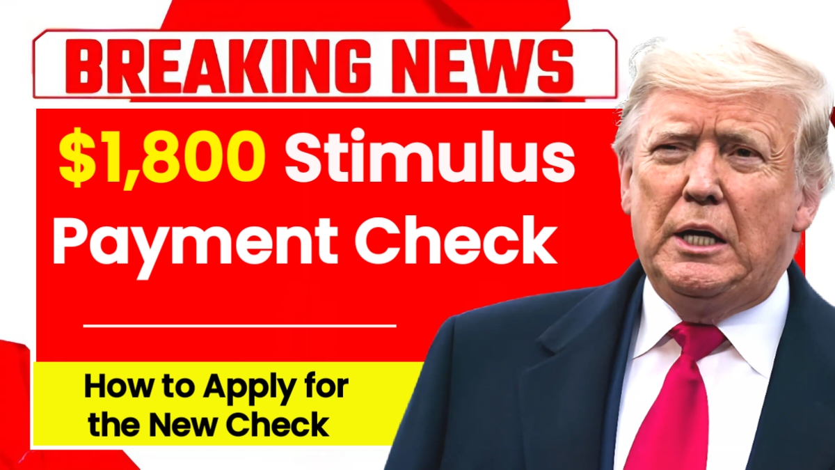 $1800 Stimulus Checks 2025