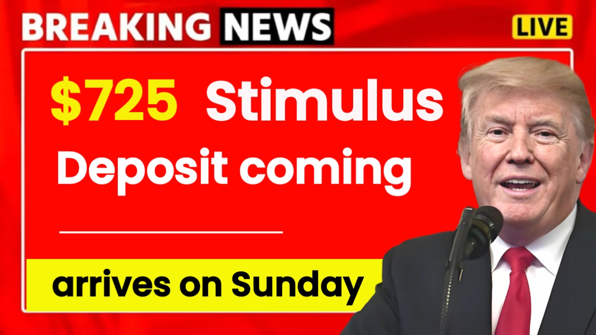 Stimulus payment of $725